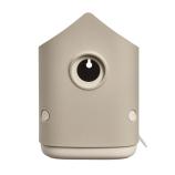 Paukščių namelis „Cosy bird house mushroom beige“, 18 cm