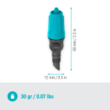 „Gardena“ reguliuojamas galinis lašintuvas 0–15 l/h