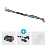 „Gardena“ akumuliatorinės šakų genėjimo žirklės „EasyCut 110/18V P4A“ rinkinys