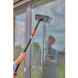 „Gardena Cleansystem“ langų valytuvas, langų valytuvas su mikropluoštu ir nuvalymo krašteliu