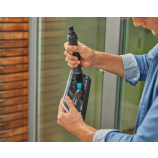 „Gardena Cleansystem“ langų valytuvas, langų valytuvas su mikropluoštu ir nuvalymo krašteliu