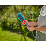 „Gardena Cleansystem“ dviračių plovimo rinkinys su šepetėliu, žarna ir muilo lazdelėmis