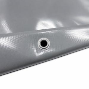 Pvc brezentas pilkas 670 g/m2