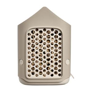 Vabzdžių viešbutis „Cosy insect hotel“, grybo formos, smėlio spalvos, 18 cm