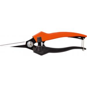 Derliaus nuėmimo žirklės su smailiais tiesiais ašmenimis 18 cm Stocker
