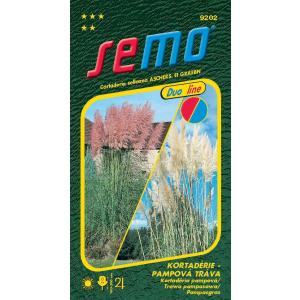 Semo Cortaderia pampų žolė Rausva ir balta 0,2 g