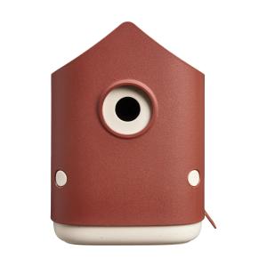 Paukščių namelis „Cosy bird house“, toskaniškos raudonos spalvos, 18 cm