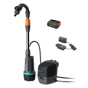 „Gardena“ akumuliatorinis siurblys statinei „2400 ComfAuto 18V P4A“ rinkinys