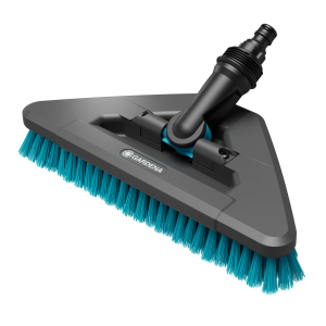 „Gardena Cleansystem“ rankinė kieta lanksti šepetėlė, valymo šepetėlė, atspariems paviršiams