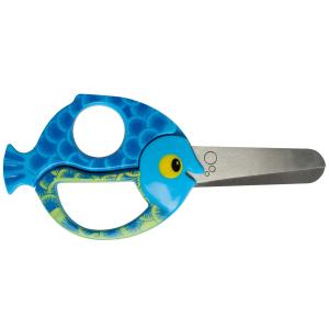 „Fiskars“ vaikų žirklės „Animals“, 13 cm, „Žuvis“, 1003746