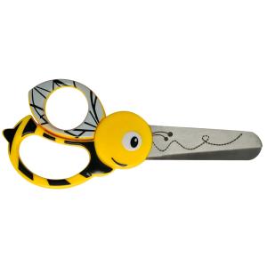 „Fiskars“ vaikų žirklės „Animals“, 13 cm, „Bee“, 1003747