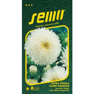Sėklos Astra china Super princess white 0,5g