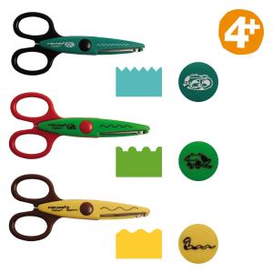 „Fiskars“ žirklių rinkinys „Kidzors“, 3 vnt., „Pelkės gyvūnėliai“, 1003845