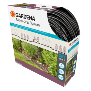 „Gardena“ „Micro-Drip-System“ pradedančiųjų rinkinys gėlynams ir lysvėms / 15 m