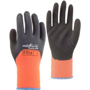 PowerGrab Thermo pirštinės oranžinės Rosteto