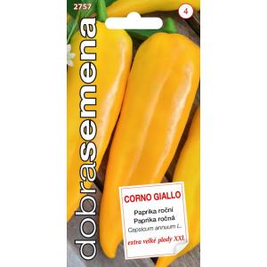 Geros sėklos Žalieji pipirai Corno Giallo 30s