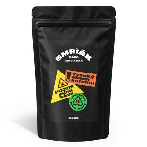 „Zlaté Zrnko Smrťák“ – „Robusta“ kavos pupelės